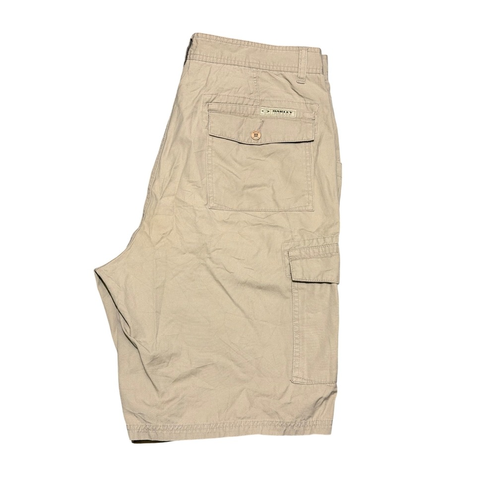 Oakley Tactical Field Gear Cargo Shorts Mens 36 Tan Khaki Cotton Utility Hiking